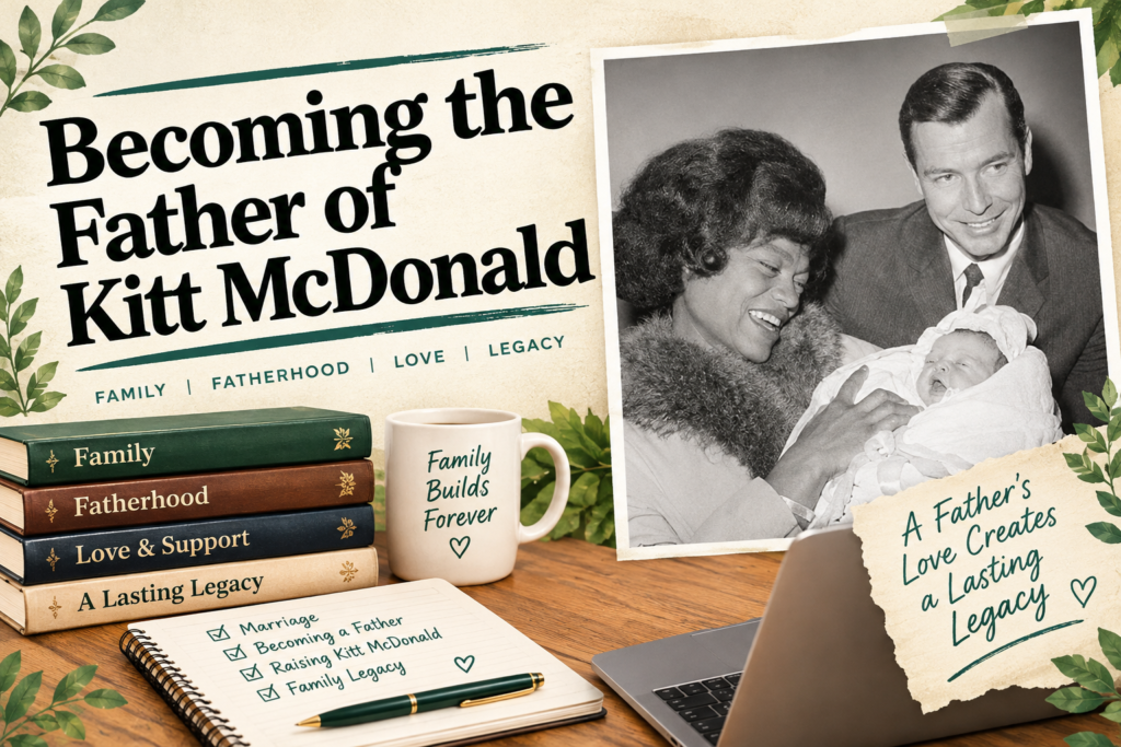 Becoming the Father of Kitt McDonald