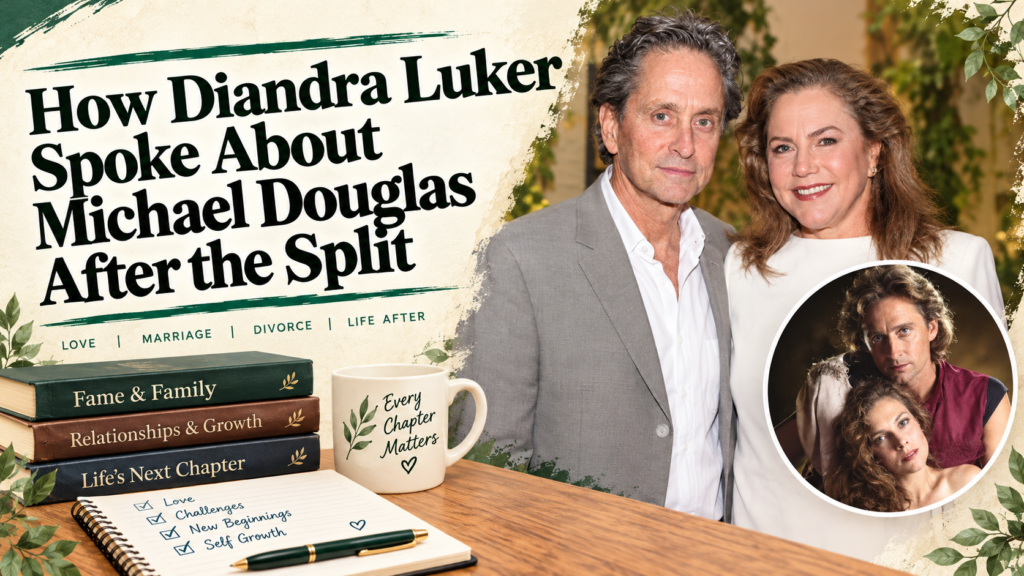 How Diandra Luker Spoke About Michael Douglas After the Split