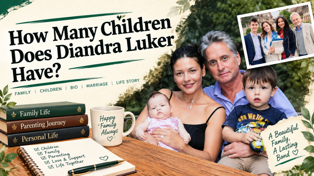 How Many Children Does Diandra Luker Have?