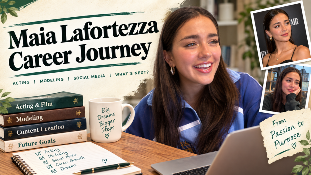 Maia Lafortezza Career Journey