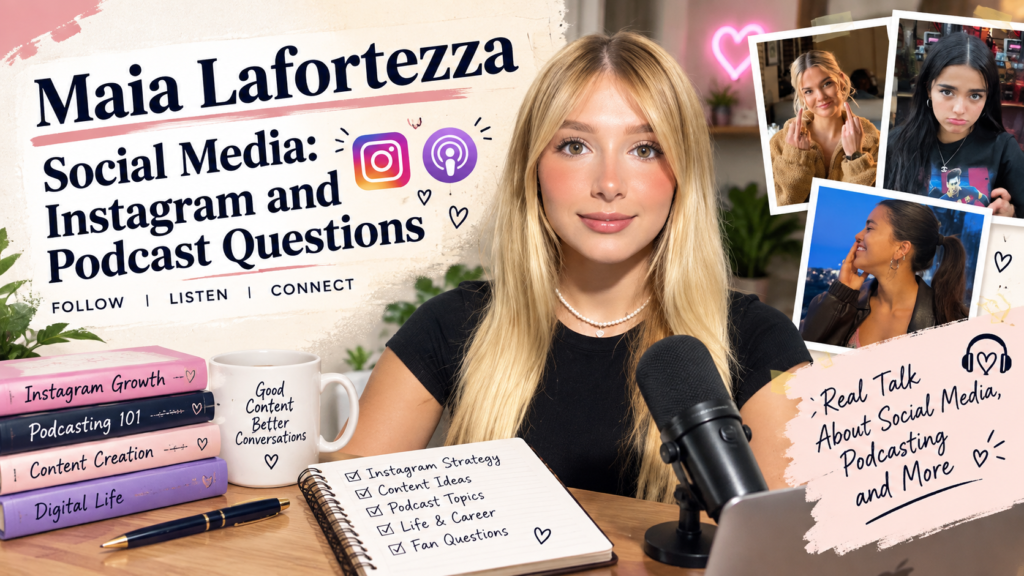Maia Lafortezza Social Media